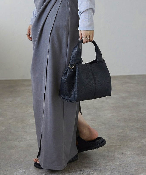 【ショップチャンネルOA商品】レザー 軽量 2WAY ハンドバッグ 18-1195