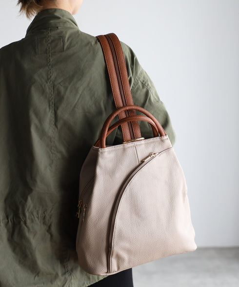 【guscio人気・ショップチャンネルOA商品】3WAYリュックサック 12-0406