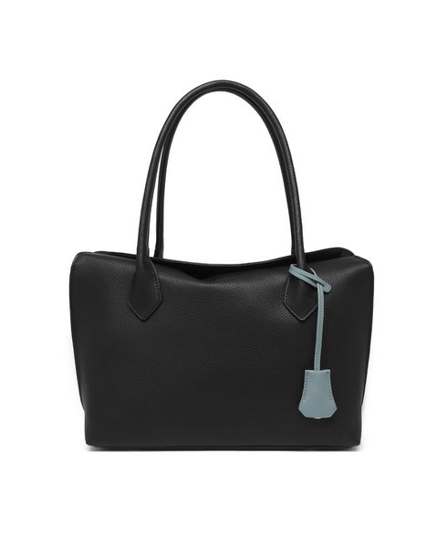 【ショップチャンネルOA商品】A4サイズ レザーボストンバッグ チャーム付き18-1197