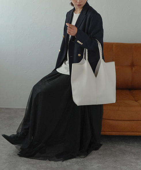 トライアングルカットトートバッグ 12-1058