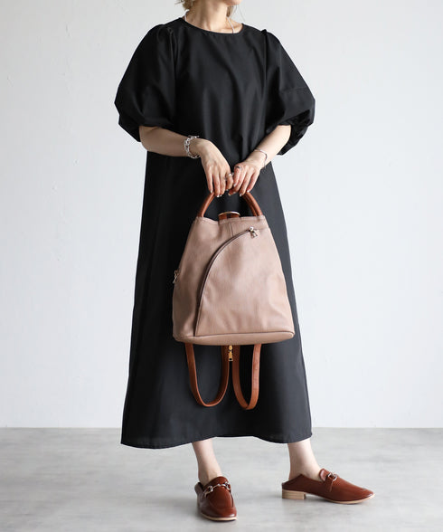 【guscioベストセラー・ショップチャンネルOA商品】撥水3WAYリュックサック 12-0406