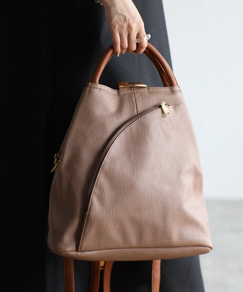 【guscio人気・ショップチャンネルOA商品】3WAYリュックサック 12-0406