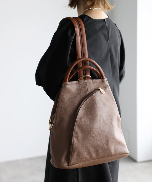 【guscioベストセラー・ショップチャンネルOA商品】撥水3WAYリュックサック 12-0406