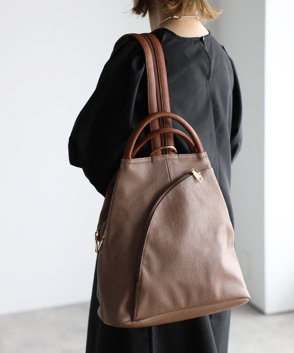 【guscio人気・ショップチャンネルOA商品】3WAYリュックサック 12-0406