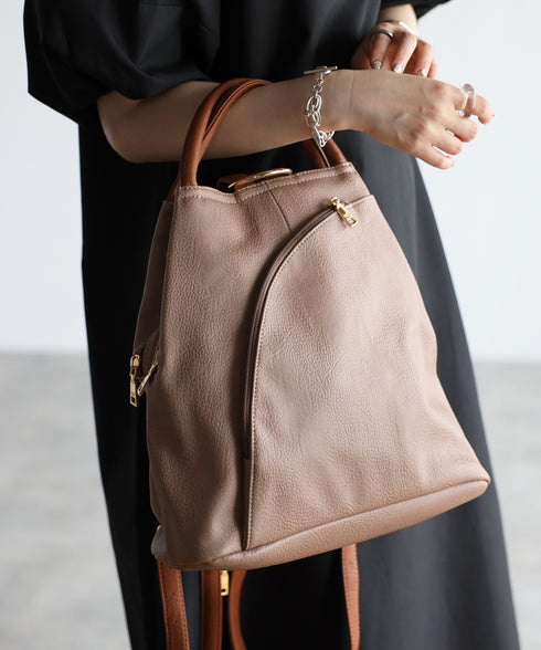 【guscio人気・ショップチャンネルOA商品】3WAYリュックサック 12-0406