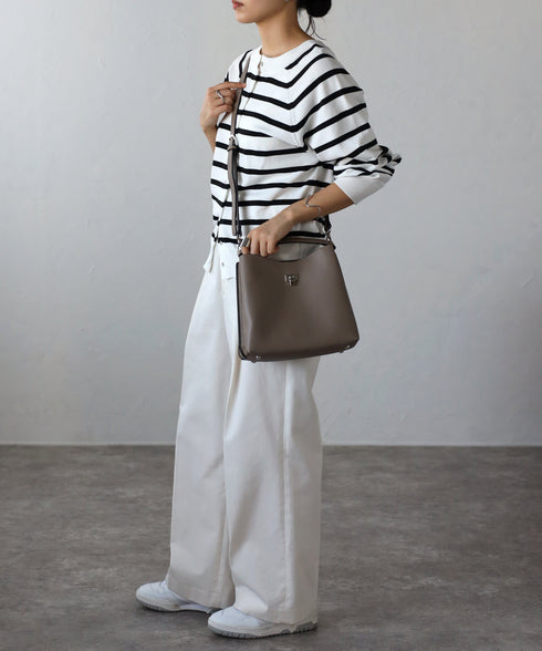 【雑誌掲載】2WAYワンハンドルバッグ 12-1122