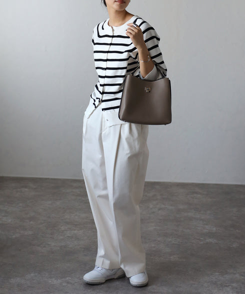 【雑誌掲載】2WAYワンハンドルバッグ 12-1122