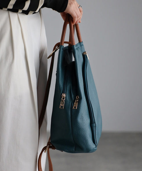 【guscio人気・ショップチャンネルOA商品】3WAYリュックサック 12-0406