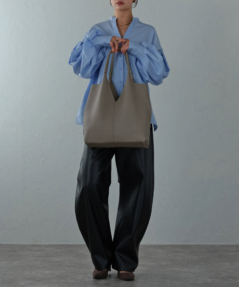 トライアングルカットトートバッグ 12-1058