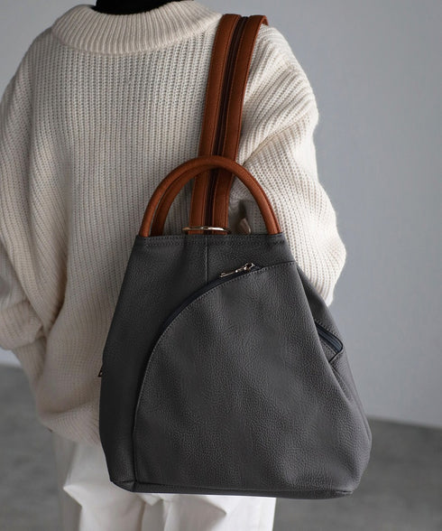 【guscio人気・ショップチャンネルOA商品】3WAYリュックサック 12-0406