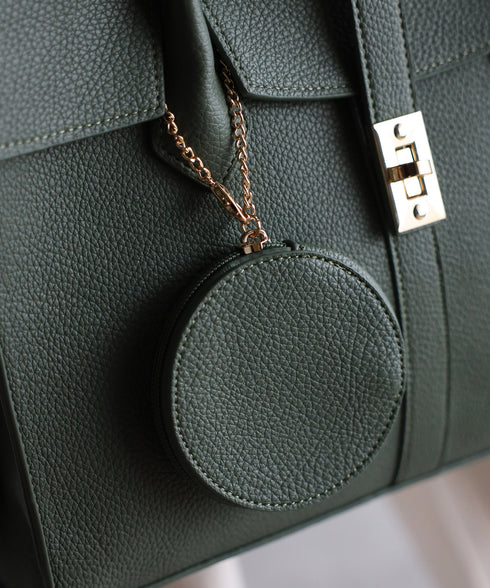 【雑誌掲載・人気商品】エレガンストートバッグ 丸ポーチ付き 17-0994