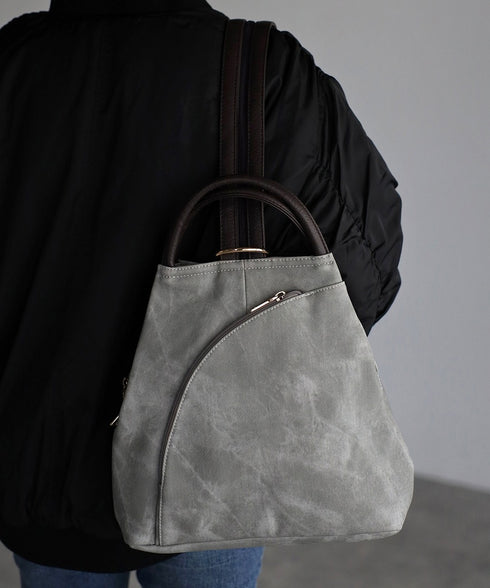 【guscioベストセラー・ショップチャンネルOA商品】撥水3WAYリュックサック 12-0406