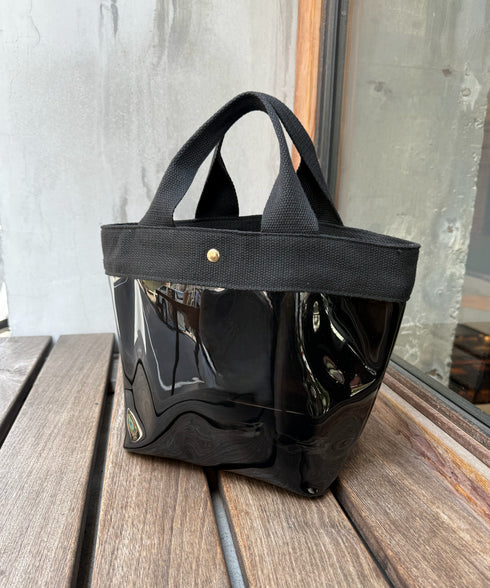 クリアトート PVC クリアバッグ インバッグ付き 12-1189