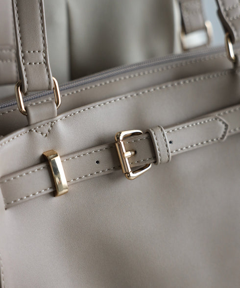 ベルトデザイントートバッグポーチセット 17-0971