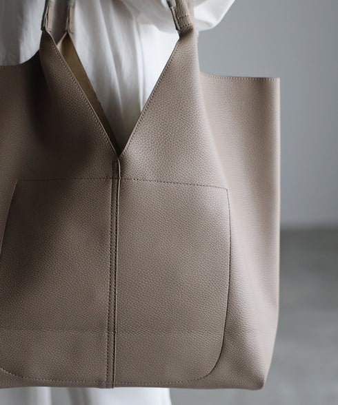 トライアングルカットトートバッグ 12-1058