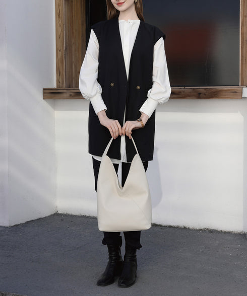 【ショップチャンネルOA商品】レザートライアングルトートバッグ 18-1190