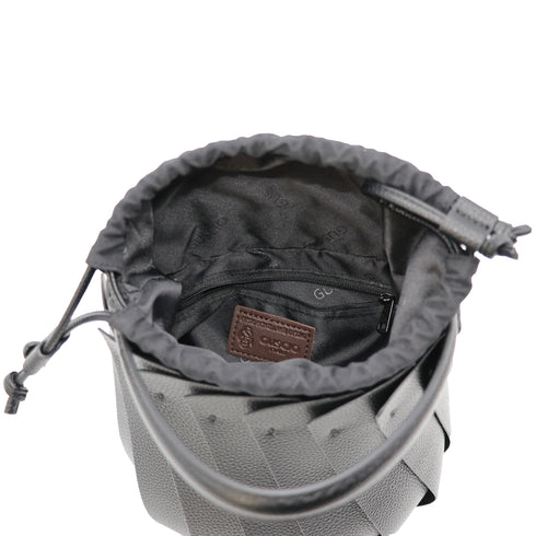 【ショップチャンネルOA商品】プリーツ バケツ型 2WAY ショルダーバッグ 巾着 17-1202