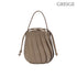 【ショップチャンネルOA商品】プリーツ バケツ型 2WAY ショルダーバッグ 巾着 17-1202