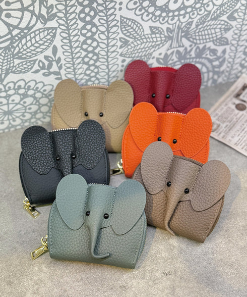レザーミニケース ゾウ 14-9339