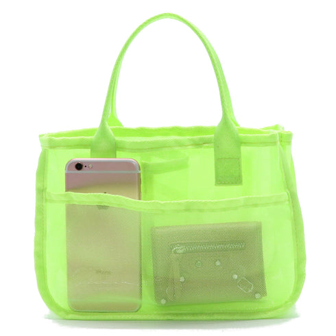 メッシュバッグインハンドバッグ 15-5018