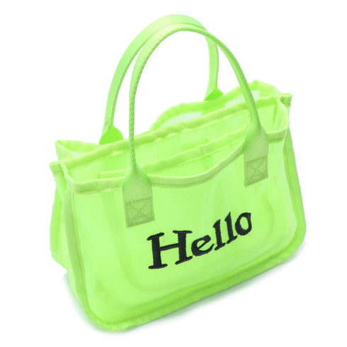 メッシュバッグインハンドバッグ 15-5018