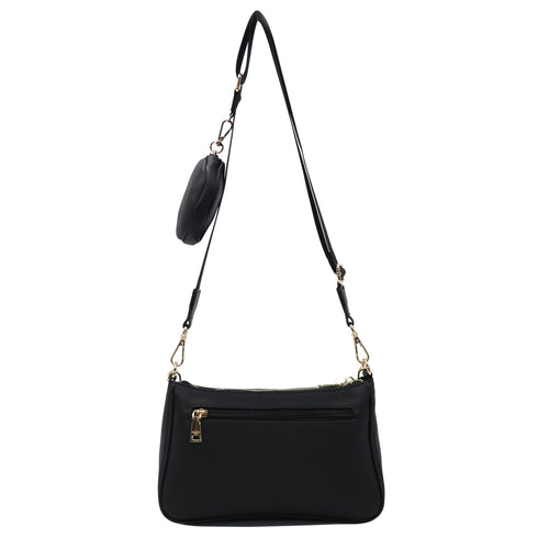 レザー 3WAYショルダーバッグ 丸ポーチセット 18-1149