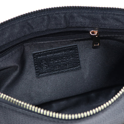 レザー 3WAYショルダーバッグ 丸ポーチセット 18-1149