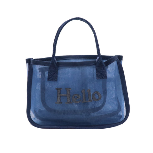 メッシュバッグインハンドバッグ 15-5018