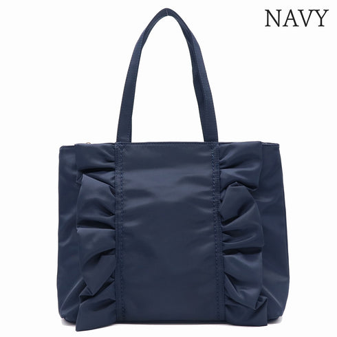 【ショップチャンネルOA商品】A4フリルトートバッグ 12-1159