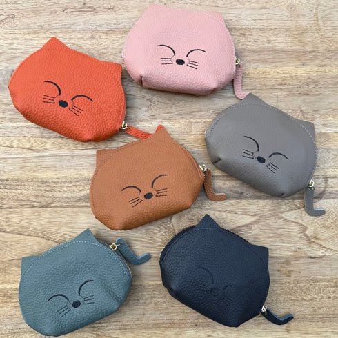 レザーマルチケース ネコ 14-9345