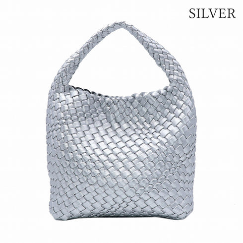 【ショップチャンネルOA商品】編込みメッシュミニトートバッグ ポーチセット 17-1161