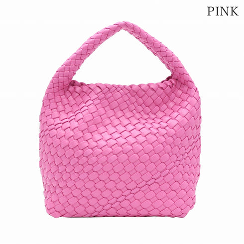 【ショップチャンネルOA商品】編込みメッシュミニトートバッグ ポーチセット 17-1161