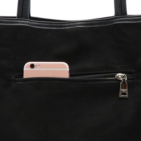 【ショップチャンネルOA商品】星柄ラインストーントートバッグポーチセット 17-0998