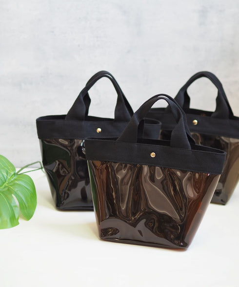 クリアトート PVC クリアバッグ インバッグ付き 12-1189