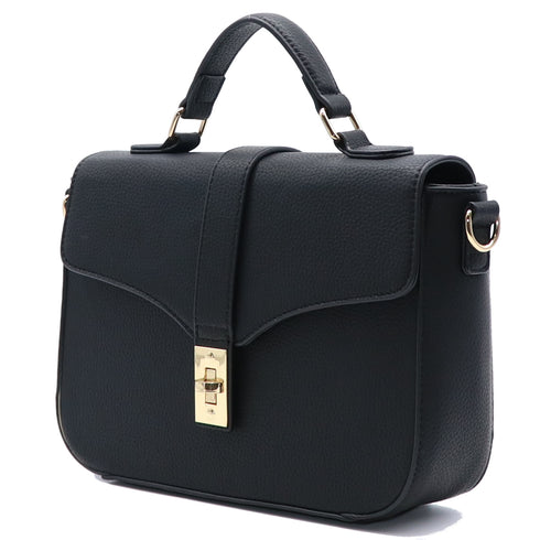 2WAYレザーショルダーハンドバッグ 18-1097