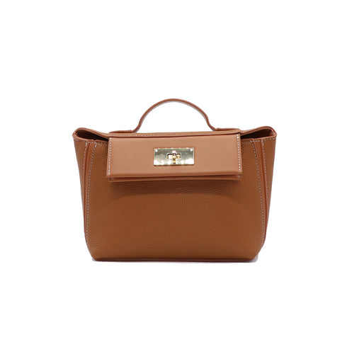2WAYターンロックミニショルダーハンドバッグ 12-1174