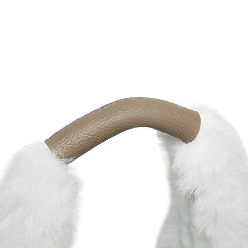 トライアングルファーハンドバッグ ワンハンドルトート 12-1069