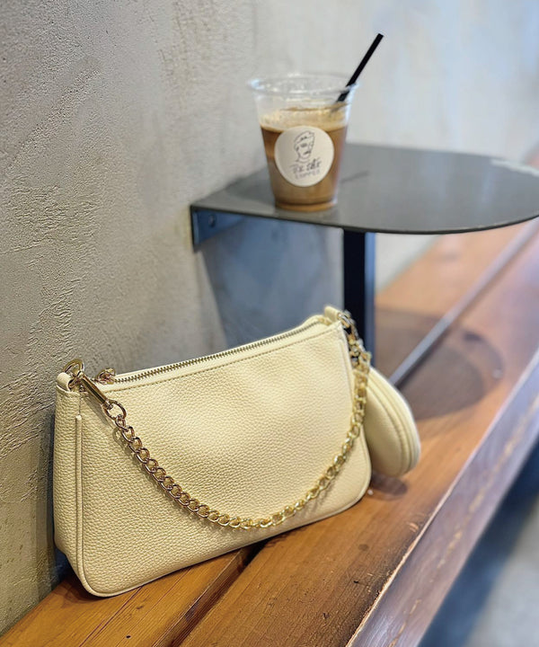 レザー 3WAYショルダーバッグ 丸ポーチセット 18-1149