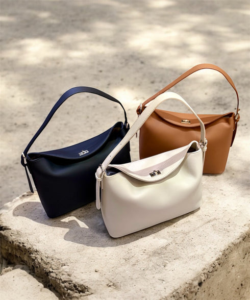 ラップデザイン ターンロック ハンドバッグ 12-1233