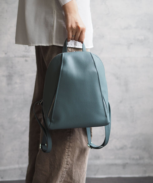 【雑誌掲載・ショップチャンネルOA商品】レザー 軽量 ミニリュック 18-1196