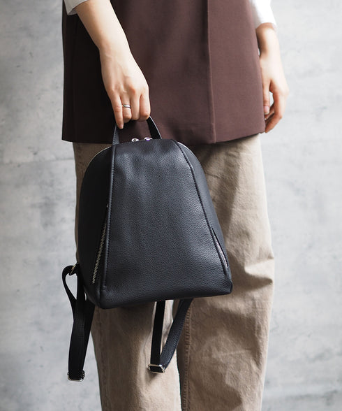 【雑誌掲載・ショップチャンネルOA商品】レザー 軽量 ミニリュック 18-1196