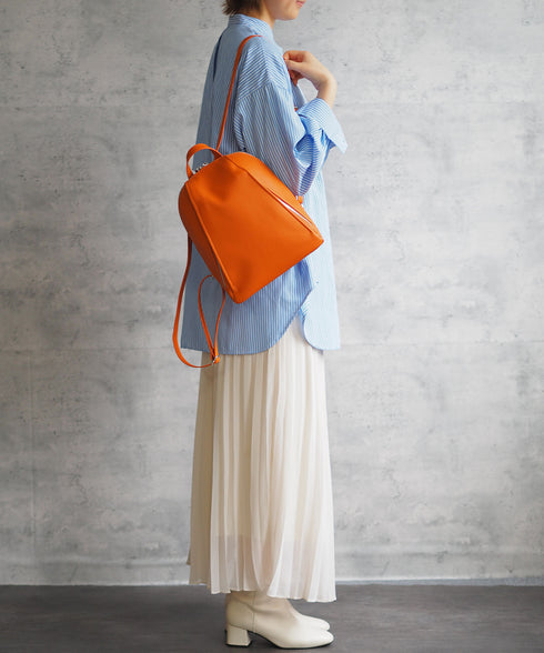 【雑誌掲載・ショップチャンネルOA商品】レザー 軽量 ミニリュック 18-1196