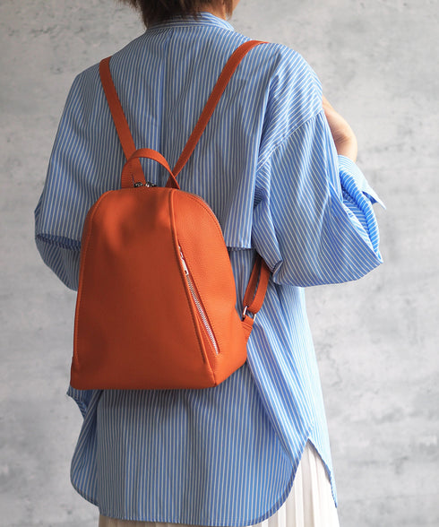 【雑誌掲載・ショップチャンネルOA商品】レザー 軽量 ミニリュック 18-1196