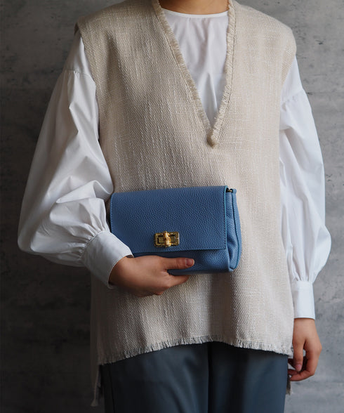 イタリアレザー ショルダーバッグ 77-0184