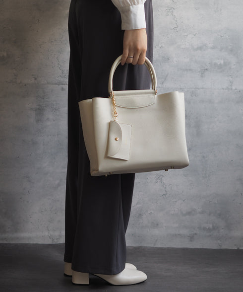 【雑誌掲載】2WAYトートバッグ カードケースセット 17-1033