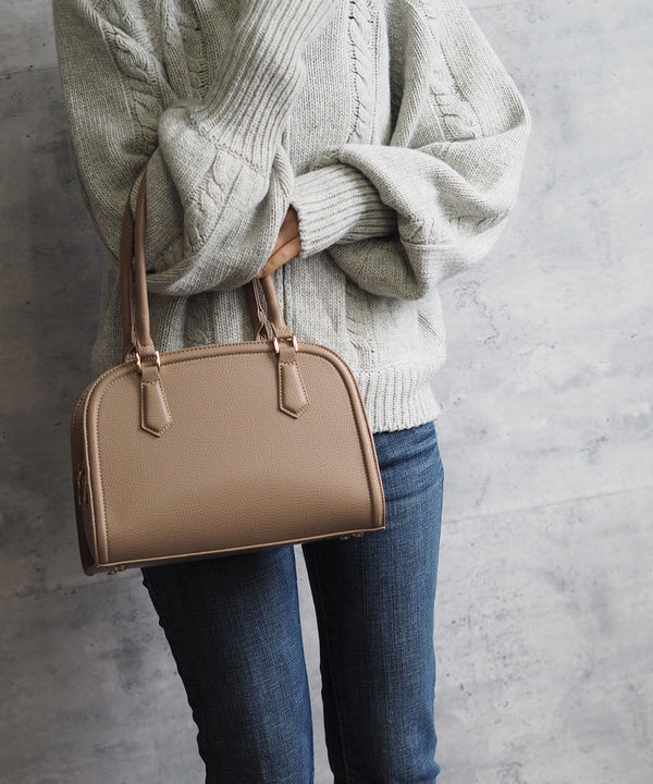 トートバッグ 2室構造 ボストン 手提げ 12-1206