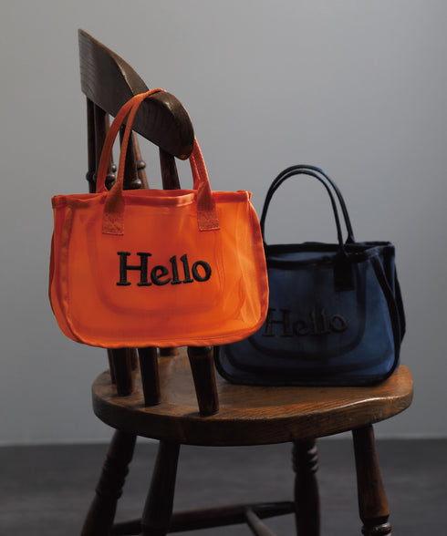 メッシュバッグインハンドバッグ 15-5018