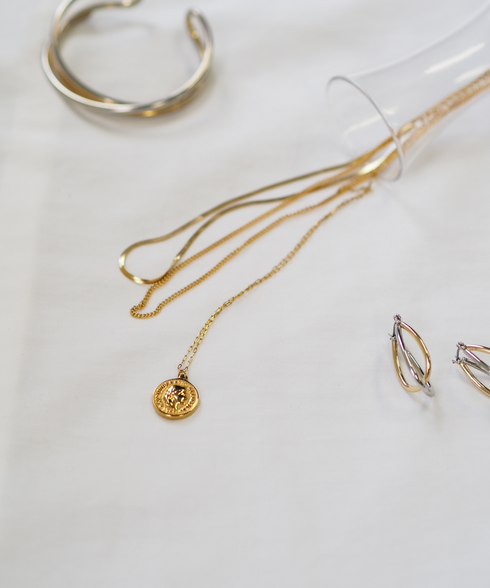 コインゴールドネックレス HY-2203