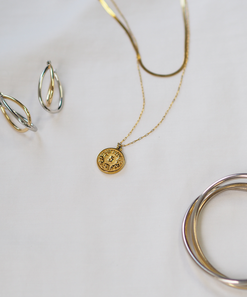 コインゴールドネックレス HY-2203