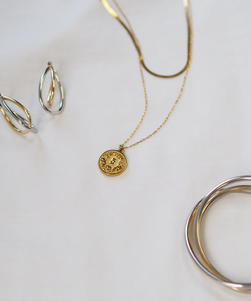 コインゴールドネックレス HY-2203